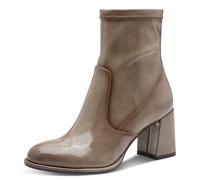 Tamaris Damen Boot Heel 1-25357-41, Stivaletto Donna, Brevetto Grigio Talpa, 38 EU