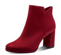 Tamaris Damen Boot Heel 1-25362-45, Stivaletto Donna, Rosso, 40 EU