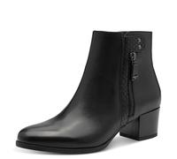 Tamaris Damen Boot Heel 1-25367-45, Stivaletto Donna, Nero, 37 EU