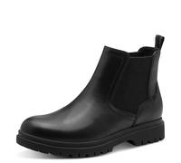 Tamaris Damen Chelsea 1-25440-45, Stivali Donna, Pelle Nera, 40 EU