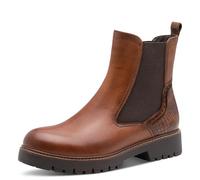 Tamaris Damen Chelsea 1-25466-45, Stivali Donna, Cognac Leather, 41 EU