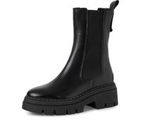 Tamaris Damen Chelsea 1-25487-45, Stivali Donna, Pelle Nera, 37 EU