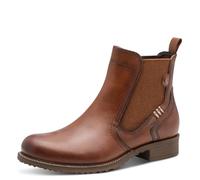 Tamaris Damen Chelsea 1-25821-45, Stivali Donna, Cognac Leather, 40 EU