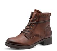 Tamaris Damen Lace Boot Flat 1-25133-45, Stivaletto Donna, Cognac, 36 EU