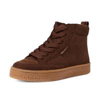 Tamaris Damen Lace Boot Flat 1-25203-45, Stivaletto Donna, Moka, 40 EU