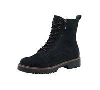 Tamaris Damen Lace Boot Flat 1-25207-45, Stivaletto Donna, Blu Navy, 41 EU