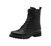 Tamaris Damen Lace Boot Flat 1-25215-45, Stivaletto Donna, Nero, 39 EU