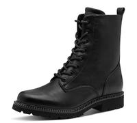 Tamaris Damen Lace Boot Flat 1-25215-45, Stivaletto Donna, Nero, 42 EU