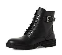 Tamaris Damen Lace Boot Flat 1-25216-45, Stivaletto Donna, Nero, 38 EU