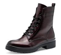 Tamaris Damen Lace Boot Flat 1-25236-43, Stivaletto Donna, Brevetto Merlot, 40 EU