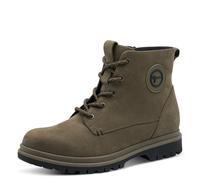 Tamaris Damen Lace Boot Flat 1-25241-45, Stivaletto Donna, Oliva, 39 EU