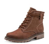 Tamaris Damen Lace Boot Flat 1-25262-45, Stivaletto Donna, Noce Moscata, 38 EU