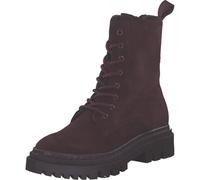 Tamaris Damen Lace Boot Flat 1-25276-41, Stivaletto Donna, Colore: Rosso, 39 EU