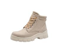 Tamaris Damen Lace Boot Flat 1-25913-45, Stivaletto Donna, Antelope, 42 EU