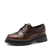 Tamaris Damen Lace-up 1-23619-45, Scarpe con Lacci Donna, Noce Moscata, 36 EU
