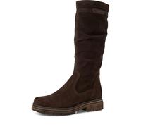 Tamaris Damen Long Boot Flat 1-25606-45, Stivali ad Altezza Ginocchio Donna, Moka, 39 EU