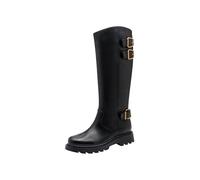 Tamaris Damen Long Boot Flat 1-25623-45, Stivali ad Altezza Ginocchio Donna