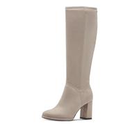 Tamaris Damen Long Boot Heel 1-25554-45, Stivali ad Altezza Ginocchio Donna, Talpa, 39 EU