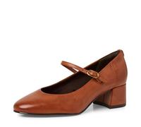 Tamaris Damen Pump with Strap 1-22311-43, Scarpe décolleté Donna, Cognac Leather, 36 EU