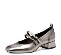 Tamaris Damen Pump with Strap 1-22318-43, Scarpe décolleté Donna, Pewter Comb, 37 EU