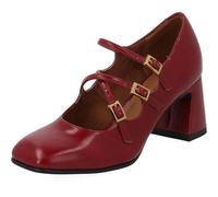 Tamaris Damen Pump with Strap 1-22458-45, Scarpe décolleté Donna, Colore: Rosso, 41 EU