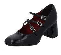Tamaris Damen Pump with Strap 1-22458-45, Scarpe décolleté Donna, Nero, 42 EU