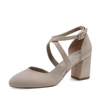Tamaris Damen Pump with Strap 1-24414-41, Scarpe décolleté Donna, Talpa, 36 EU
