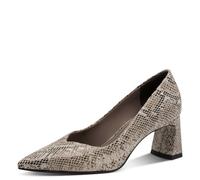 Tamaris Damen Pumps 1-22453-45, Scarpe décolleté Donna, Beige Snake, 41 EU