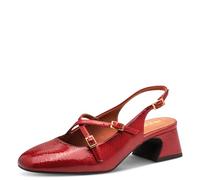 Tamaris Damen Sling 1-29661-45, Scarpe décolleté Donna, Colore: Rosso, 42 EU