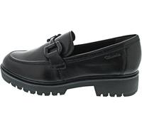 Tamaris Damen Slipper 1-24733-45, Mocassino Donna, Pelle Nera, 38 EU