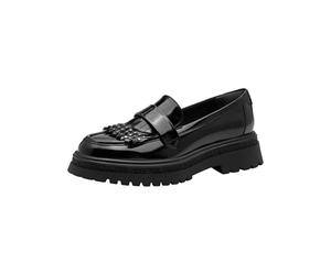 Tamaris Damen Slipper 1-24764-45, Mocassino Donna, Nero, 37 EU