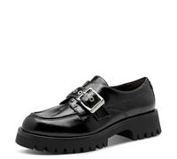 Tamaris Damen Slipper 1-24766-45, Mocassino Donna, Nero, 39 EU