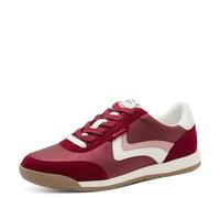 Tamaris Damen Sneaker Low 1-23665-45, Scarpe da Ginnastica Donna, Colore: Rosso, 38 EU