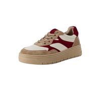 Tamaris Damen Sneaker Low 1-23717-45, Scarpe da Ginnastica Donna, Beige Comb, 40 EU