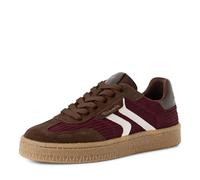 Tamaris Damen Sneaker Low 1-23723-44, Scarpe da Ginnastica Donna, Merlot Comb, 41 EU