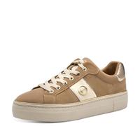 Tamaris Damen Sneaker Low 1-23724-42, Scarpe da Ginnastica Donna, Marrone Chiaro, 36 EU