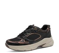 Tamaris Damen Sneaker Low 1-23759-45, Scarpe da Ginnastica Donna, Bronce Nero, 41 EU