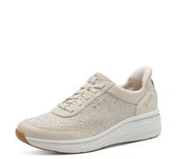 Tamaris Damen Sneaker Low 1-23779-45, Scarpe da Ginnastica Donna, Avorio, 42 EU