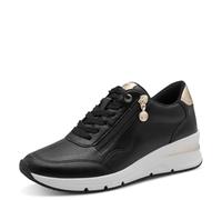 Tamaris Damen Sneaker Low 1-23794-45, Scarpe da Ginnastica Donna, Nero, 37 EU