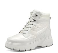 Tamaris Damen WL Lace Boot 1-26245-45, Stivali da Neve Donna, Bianco, 38 EU