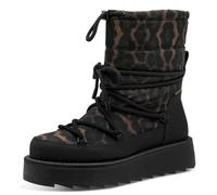 Tamaris Damen WL Lace Boot 1-26846-45, Stivali da Neve Donna, Nero Leopardato, 39 EU