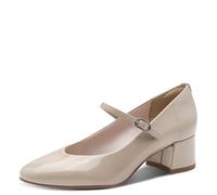 Tamaris Décolleté da donna con tacco a blocco beige 39 EU