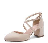 Tamaris Décolleté da donna con tacco a blocco beige 39 EU