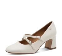 Tamaris Décolleté da donna con tacco a blocco bianco 39 EU