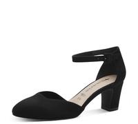 Tamaris Décolleté Donna 24412-41 in tessuto tacco a blocco vegan Nero 38