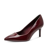 Tamaris Decolleté da Donna con Tacco a Spillo, Rosso (Merlot Patent), 39