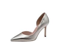 Tamaris Décolleté da donna con tacco a stiletto in pelle metallico 38 EU