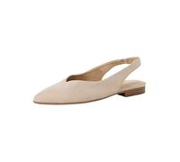 Tamaris décolleté slingback da donna con tacco a blocco beige 36 EU