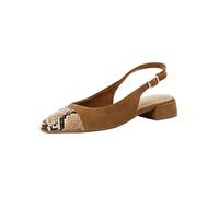 Tamaris décolleté slingback da donna con tacco a blocco marrone 37 EU