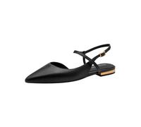 Tamaris décolleté slingback da donna con tacco a blocco nero 36 EU